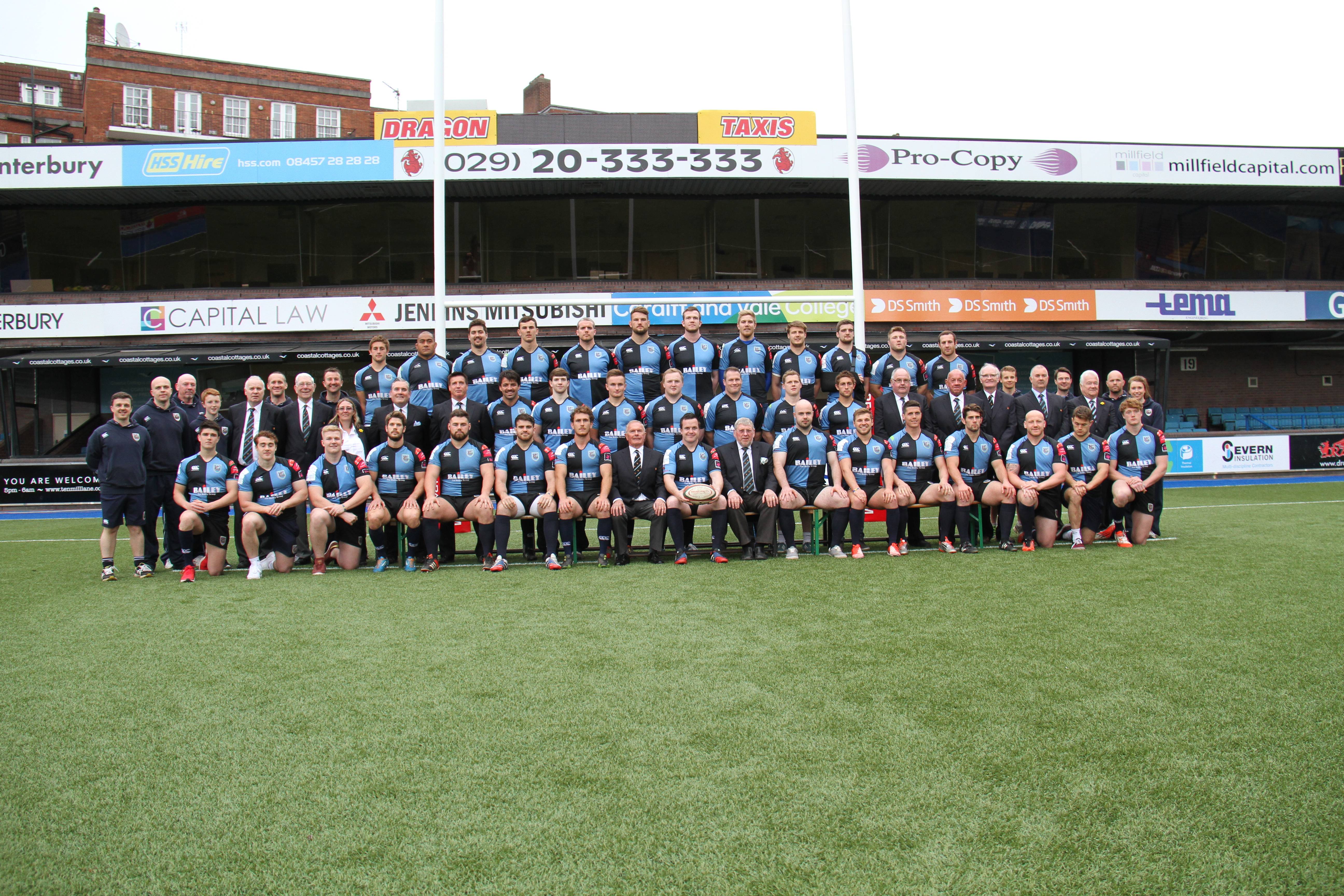 Photograph - Cardiff RFC 2014/15 | Cardiff Rugby Museum