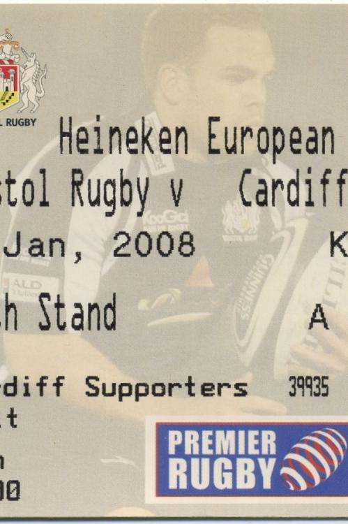 Match Ticket | Cardiff Rugby Museum