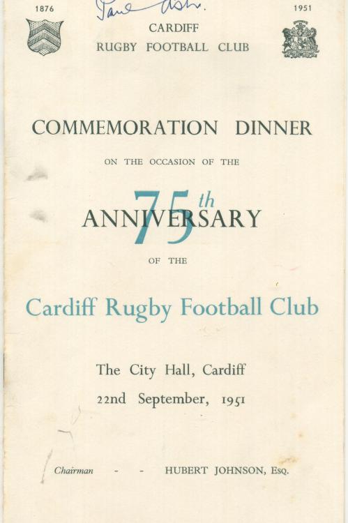 1952-53 Cardiff City FC Handbook Yearbook Annual Souvenir 