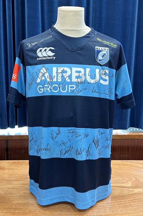 デッドストック canterbury CARDIFF BLUES Jersey2 State Of Origin BLUES Rugby Jersey Blue Canterbury 25th